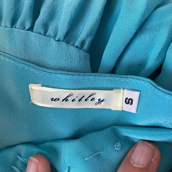 Vintage 90’s / Y2K Whitley Silk Dress, size Small - Picture 6 of 8